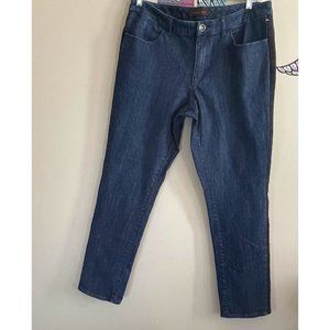 Women's Coldwater Creek Jeans with Color block Side
